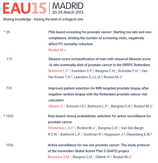 EAU Madrid 2015